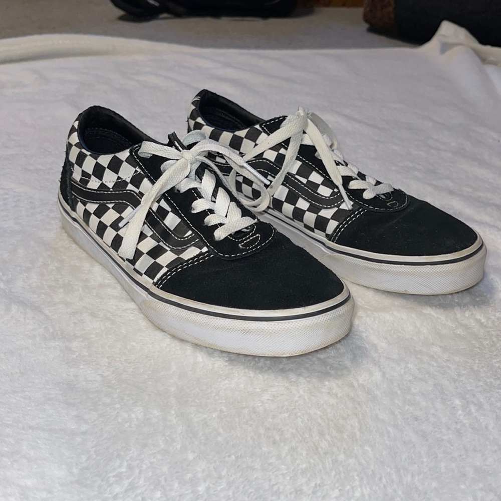 Checkered Vans